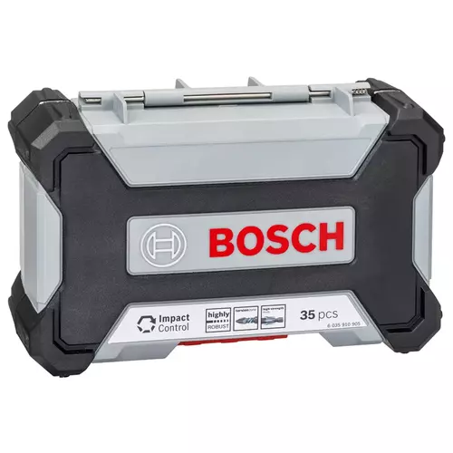 BOSCH 35-dielna sada vrtákov Impact Control HSS a skrutkovacích bitov (3)