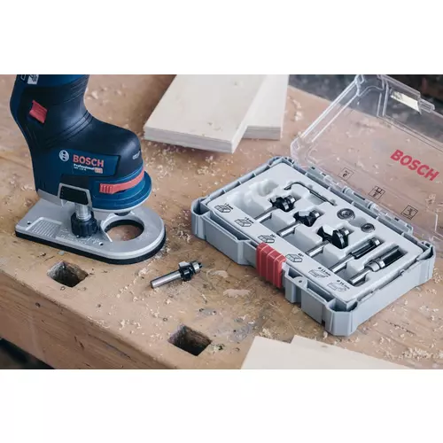 BOSCH Sada frézovacích bitov, 15 ks, zmiešané, 6 mm driek (7)