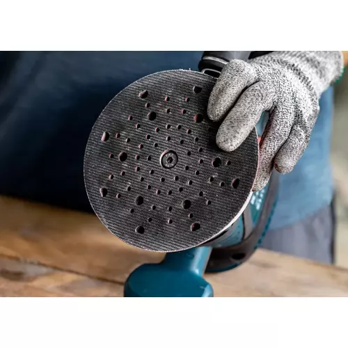 BOSCH Univerzálna brúsna podložka EXPERT Multihole, 125 mm, tvrdá (11)