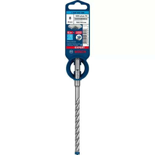 BOSCH Príklepový vrták EXPERT SDS plus-7X, 8 x 100 x 165 mm (2)