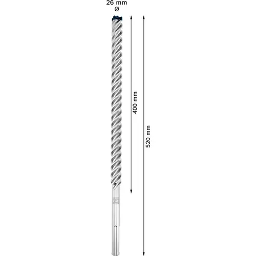 BOSCH Príklepový vrták EXPERT SDS max-8X, 26 x 400 x 520 mm