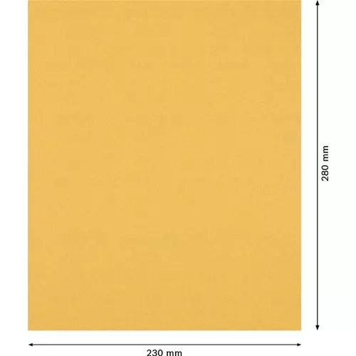 BOSCH Brúsny papier EXPERT C470 na ručné brúsenie, 230 × 280 mm, zrnitosť 120 (4)