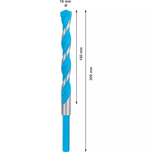 BOSCH Vrták EXPERT CYL-9 MultiConstruction 16 × 150 × 200 mm