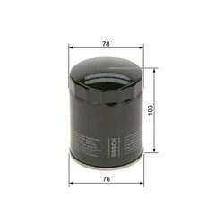 Olejový filter BOSCH F 026 407 271 - obr. 4