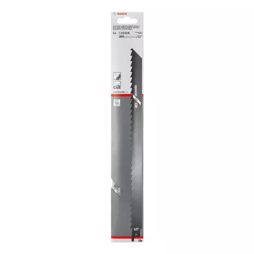 BOSCH Pílový list PRO Ice S 1211 K, 1,25 x 19 x 300 mm, 5 ks (9)