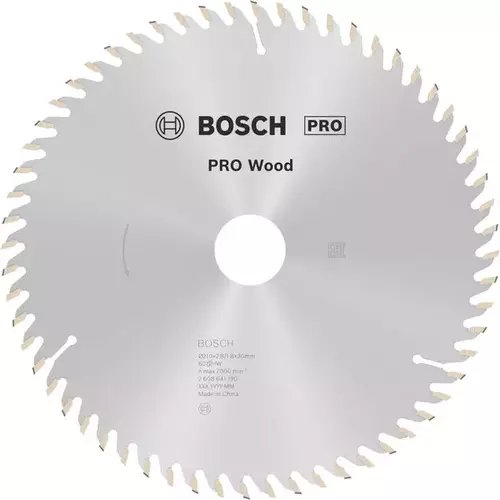 BOSCH Kotúč PRO Wood na drevo pre okružné píly, 210 x 2,8 x 30 mm (6)