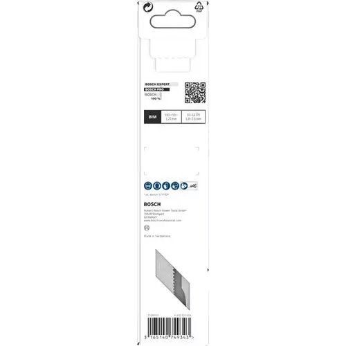 BOSCH Pílový list PRO Pallet Repair S 725 VFR, 1,25 x 19 x 190 mm, 5 ks (4)