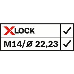 BOSCH Fibrové brúsne kotúče X-LOCK, Ø125 mm, G 120, R444, Expert for Metal, 1 ks (7)