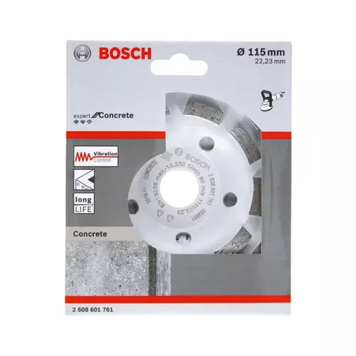 BOSCH Brúsna hlava PRO Concrete, 50 x 115 mm, 22,23 mm (17)