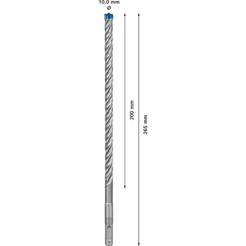 BOSCH Príklepový vrták EXPERT SDS plus-7X, 10 x 200 x 265 mm, 30 ks