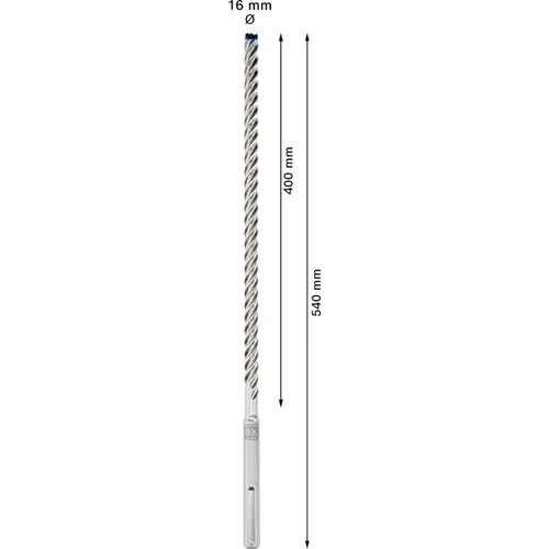 BOSCH Príklepový vrták EXPERT SDS max-8X, 16 × 400 × 540 mm