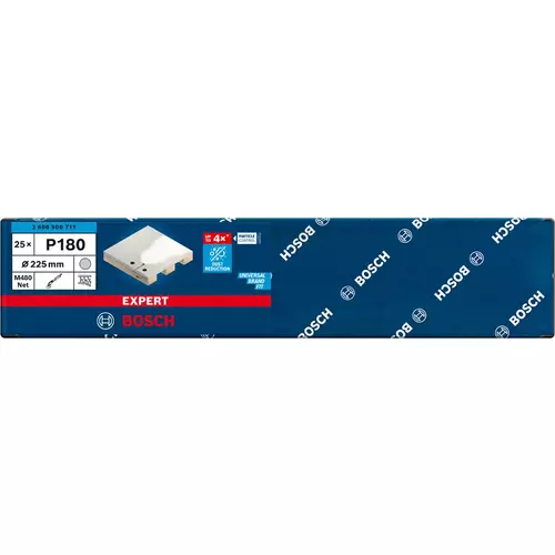 BOSCH Brúsny papier EXPERT M480 pre brúsky na sadrokartón, 225 mm, zrnitosť 180, 25 ks (3)