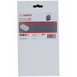 BOSCH Ploché skladané filtre triedy H (HEPA), PTFE (3)