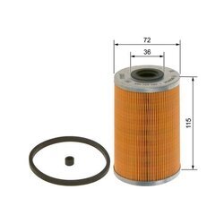 Palivový filter BOSCH 1 457 431 724 - obr. 4