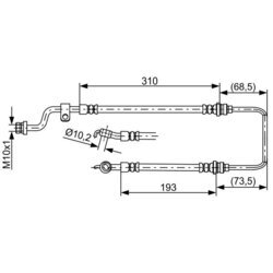Brzdová hadica BOSCH 1 987 481 859 - obr. 4
