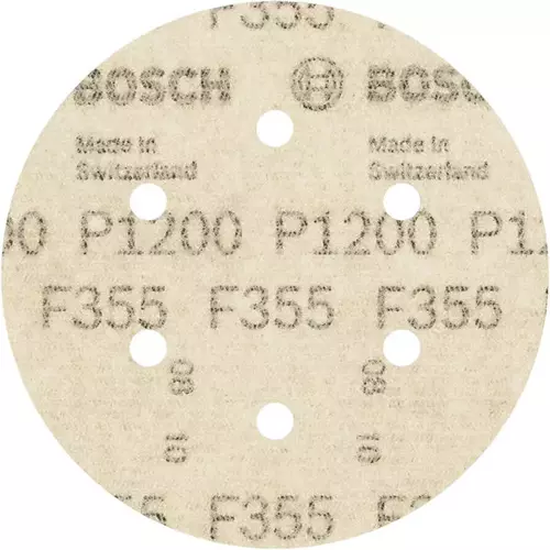 BOSCH Brúsny kotúč PRO F355, 150 mm, G1200, 5 ks (5)