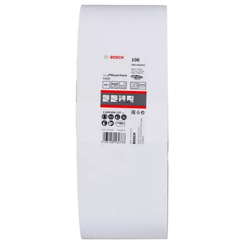 BOSCH Brúsny pás PRO X440, 100 × 610 mm, G100, 10 ks (14)