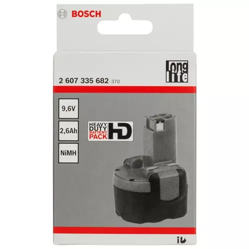 BOSCH 9,6 V O-akumulátor (2)