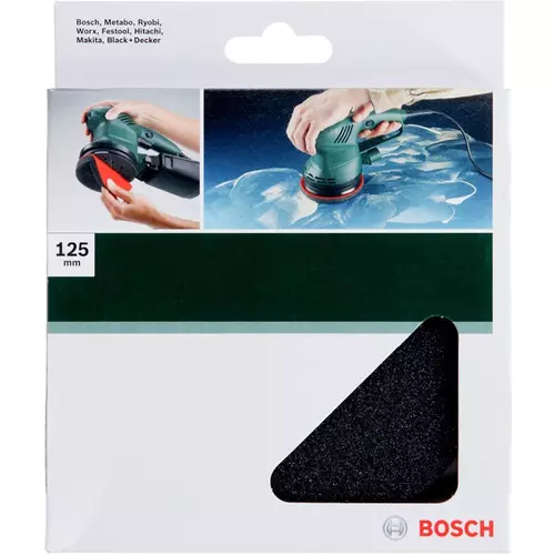 BOSCH Leštiaca špongia pre excentrické brúsky, 125 mm (3)