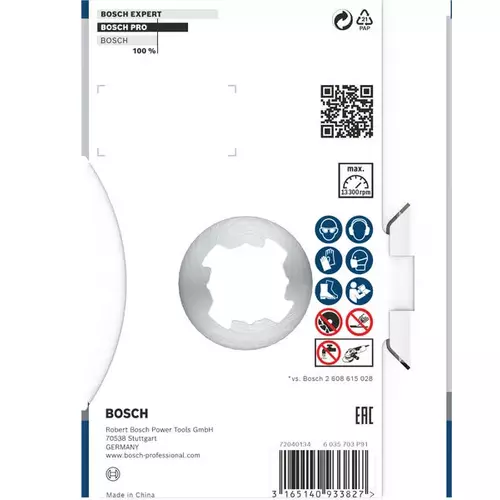 BOSCH Diamantový kotúč PRO Multi Material X-Lock, 115 x 22,23 mm, 22,23 mm (3)