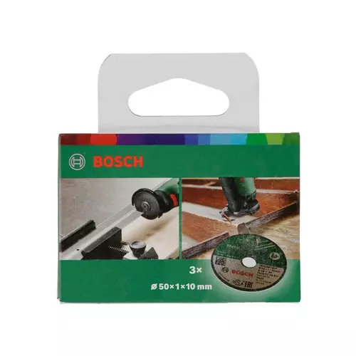 BOSCH Rovný rezací kotúč Expert for Inox 50 mm, 3 ks v balení (4)