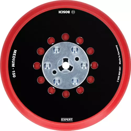 BOSCH Univerzálna brúsna podložka EXPERT Multihole, 150 mm, stredne tvrdá (6)