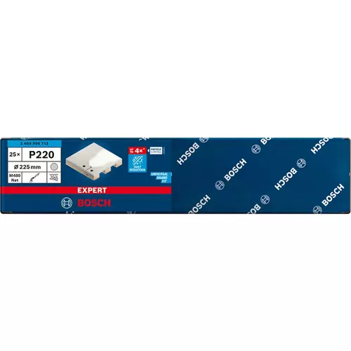 BOSCH Brúsny papier EXPERT M480 pre brúsky na sadrokartón, 225 mm, zrnitosť 220, 25 ks (3)