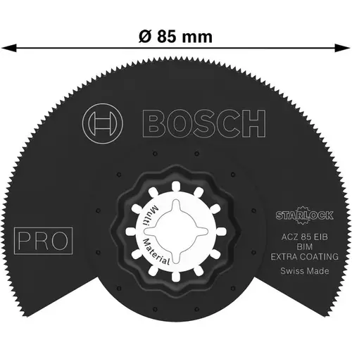 BOSCH Pílový list PRO ACZ 85 EIB pre viacúčelové náradie, 85 mm