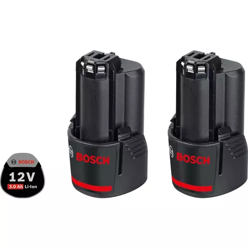 BOSCH 2× GBA 12V 3.0Ah