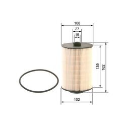 Palivový filter BOSCH F 026 402 268 - obr. 4