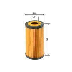 Olejový filter BOSCH F 026 407 270 - obr. 4