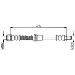 Brzdová hadica BOSCH 1 987 481 747 - obr. 4