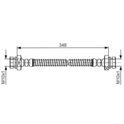Brzdová hadica BOSCH 1 987 481 793 - obr. 4