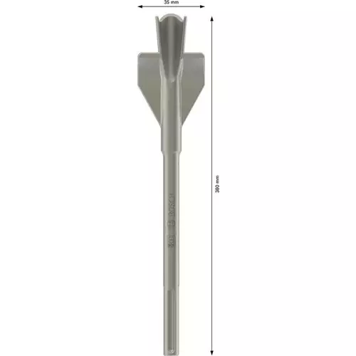 BOSCH Krídlový sekáč PRO SDS max Winged Gouging, 35 x 380 mm (4)