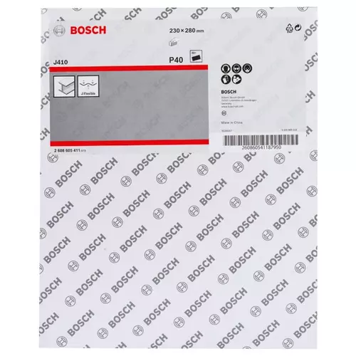 BOSCH Brúsny list J410 (3)