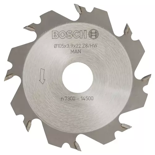 BOSCH Kotúčová fréza, 8, 22 mm, 4 mm