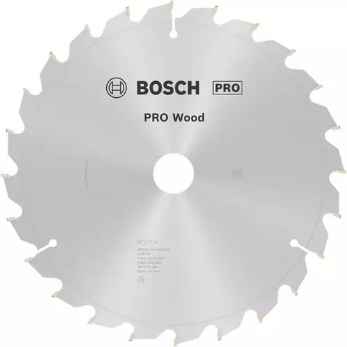 BOSCH Kotúč PRO Wood na drevo pre okružné píly, 254 x 2 x 30 mm (6)