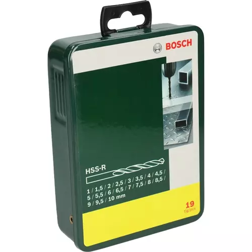 BOSCH 19-dielna sada vrtákov do kovu HSS-R (3)