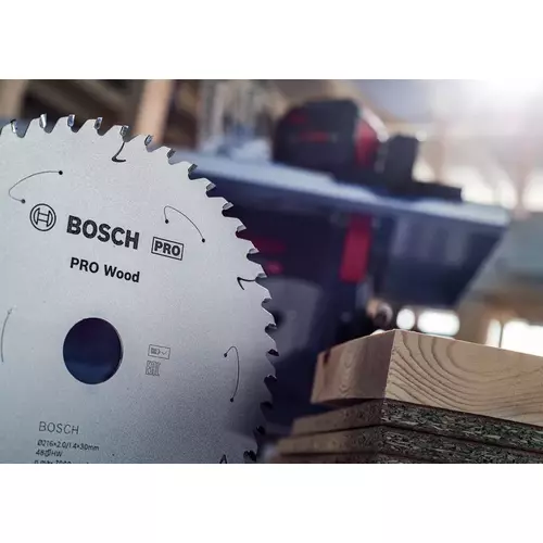 BOSCH Kotúč PRO Wood cordless na drevo pre akumulátorové okružné píly, 216 x 1,7 x 30 mm (12)