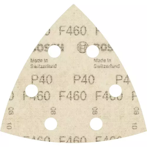 BOSCH Brúsny papier PRO F460, 93 × 93 mm, G40, 5 ks (5)