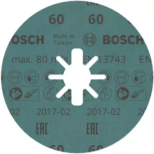 BOSCH Fíbrový kotúč PRO R780 X-Lock, 125 mm, G60