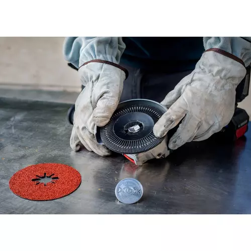 BOSCH Keramický fíbrový kotúč EXPERT R782 Prisma Ceramic Fibre Disc, 180 mm, 22,23 mm, zrnitosť 36 (8)