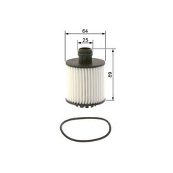 Olejový filter BOSCH F 026 407 259 - obr. 4