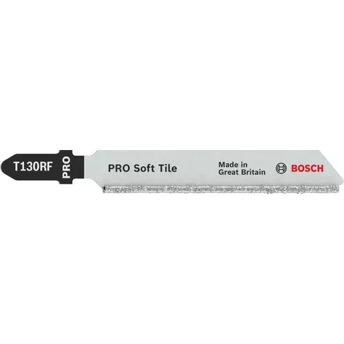 BOSCH List do priamočiarej píly PRO Soft Tile T130RF, 83 mm, 3 ks