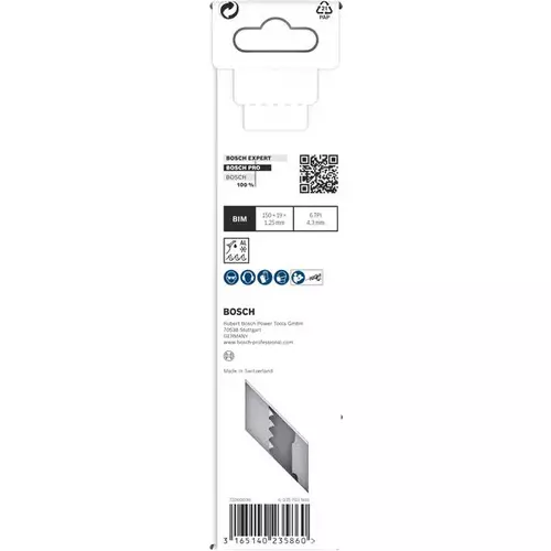 BOSCH Pílový list PRO Window Demolition S 611 DF 1,25 x 19 x 150 mm, 2 ks (4)