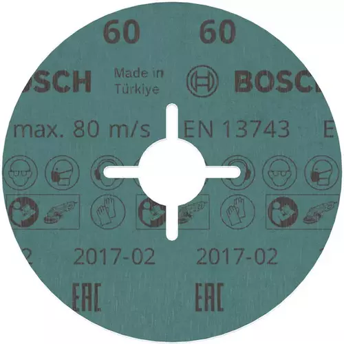 BOSCH Fíbrový kotúč PRO R780, 115 mm, G60