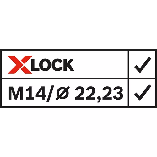 BOSCH Diamantový rezací kotúč X-LOCK Standard for Ceramic, 115 x 22,23 x 1,6 x 7 (10)