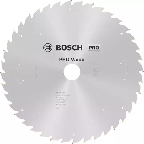 BOSCH Kotúč PRO Wood cordless na drevo pre akumulátorové okružné píly, 254 x 2,2 x 30 mm (6)