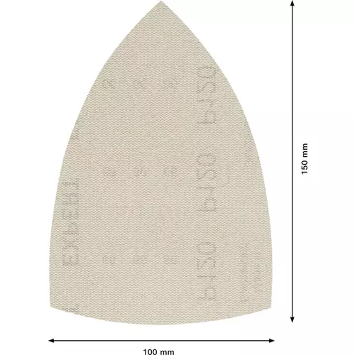 BOSCH Brúsny papier EXPERT M480 pre viacúčelové brúsky, 100 x 150 mm, zrnitosť 120, 10 ks (4)