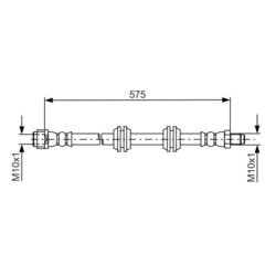 Brzdová hadica BOSCH 1 987 481 750 - obr. 4